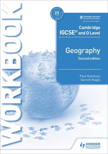 9781510421387, Cambridge IGCSE and O Level Geography Workbook 2nd edition