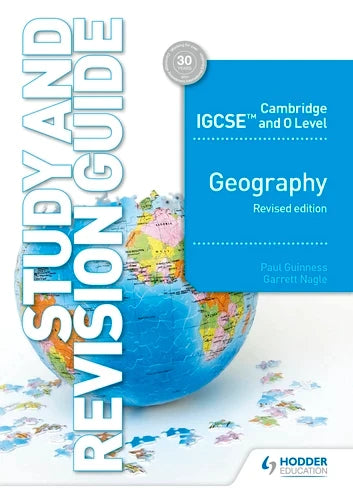 9781510421394, Cambridge IGCSE and O Level Geography Study and Revision Guide revised edition