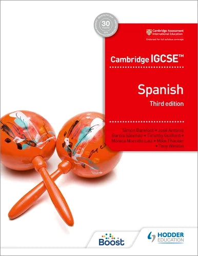 9781510447578, Cambridge IGCSE Spanish Student Book Third Edition