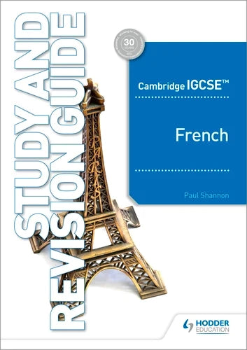 9781510448032, Cambridge IGCSE French Study and Revision Guide