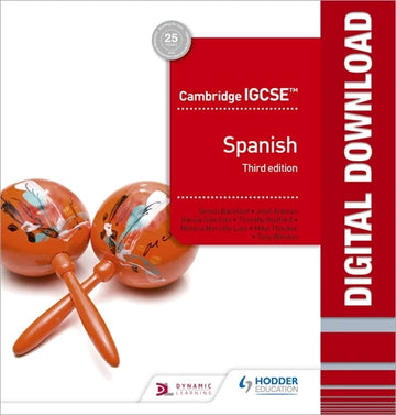 9781510448568, Cambridge IGCSE Spanish Online Teacher Guide with Audio Third Edition