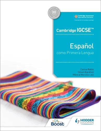 9781510478534, Cambridge IGCSE Español como Primera Lengua Libro del Alumno