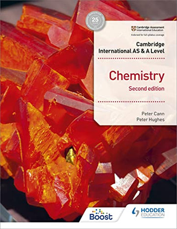 9781510480230, Cambridge International AS & A Level Chemistry Student's Book Second Edition