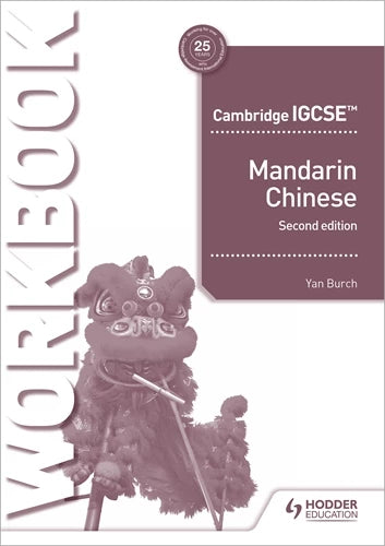 9781510485402, Cambridge IGCSE Mandarin Workbook Second Edition