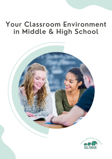Your Classroom Environment in Middle & High School (Print and Go Pack)